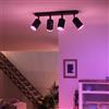Philips Hue White & Color Ambiance Fugato faretto, GU10, 4 luci, 8720169319394, White & Color Ambiance Fugato; White & Color Ambiance; Fugato [Lampade per Interni > Punti Luce e Faretti]