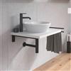 Duravit Plinero top con lavabo D-Neo, 2371400070+PL8201018180000+2#BN000002, Plinero; D-Neo [Mobili da Bagno > Top con Lavabo da Appoggio]