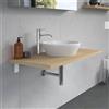 Duravit Plinero top con lavabo D-Neo, 2371400070+PL8203030300000+2#BN000001, Plinero; D-Neo [Mobili da Bagno > Top con Lavabo da Appoggio]