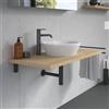 Duravit Plinero top con lavabo D-Neo, 2371400070+PL8203030300000+2#BN000002, Plinero; D-Neo [Mobili da Bagno > Top con Lavabo da Appoggio]