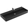 Villeroy & Boch Memento 2.0 lavabo sospeso, 4A22C5R7, Memento 2.0 pure black [Lavabi > Lavabi Sospesi]