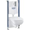 Grohe Start Edge WC con elemento incasso, 39816000, Start Edge; Solido bianco alpino [WC > WC con Elementi Incasso]