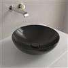 Villeroy & Boch Loop & Friends lavabo da appoggio, 4A4500R7, Loop & Friends pure black [Lavabi > Lavabi da Appoggio]