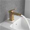 Villeroy & Boch Architectura Square rubinetto bidet, TVB12500100076, Architectura Square oro spazzolato [Rubinetteria Bagno > Rubinetteria Bidet]