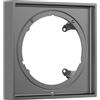 AXOR rosetta di prolunga, squadrata, 13645340, ShowerSelect ID nero cromato spazzolato [Rubinetteria Bagno > Accessori di Montaggio per Rubinetteria Bagno]
