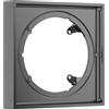 AXOR rosetta di prolunga, squadrata, 13645330, ShowerSelect ID nero cromato [Rubinetteria Bagno > Accessori di Montaggio per Rubinetteria Bagno]