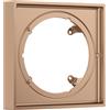 AXOR rosetta di prolunga, squadrata, 13645310, ShowerSelect ID oro rosso spazzolato [Rubinetteria Bagno > Accessori di Montaggio per Rubinetteria Bagno]