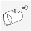 Mariner supporto doccetta per set doccetta bidet Logica, RIC0079-GM, Logica antracite spazzolato [Rubinetteria Bagno > Ricambi Rubinetteria Bagno]