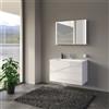 Keuco Paris mobile con lavabo, con armadietto a specchio, 111503960006, Paris [Mobili da Bagno > Set Mobili da Bagno]