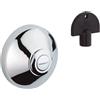 Grohe Universal rubinetto d'arresto da incasso, 19842000, Universal cromo [Rubinetteria Bagno > Rubinetteria Doccia]