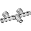 Hansa Prisma rubinetto vasca esterno con termostatico, 5810230180, Prisma acciaio inox spazzolato [Rubinetteria Bagno > Rubinetteria Vasca]