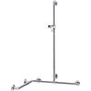 Keuco Plan Care asta saliscendi con maniglia di sostegno, 34915014911, Plan Care cromo [Rubinetteria Bagno > Doccette / Supporti]