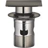 Grohe Universal tappo incluso cestello, 40565AL0, Universal hard graphite spazzolato [Rubinetteria Bagno > Ricambi Rubinetteria Bagno]