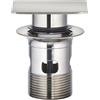 Grohe Universal tappo incluso cestello, 40565DC0, Universal supersteel [Rubinetteria Bagno > Ricambi Rubinetteria Bagno]