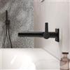 Keuco Edition 11 rubinetto lavabo a parete, 51116371302, Edition 11 nero opaco [Rubinetteria Bagno > Rubinetteria Lavabo]