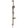 Hansa Aurelia set doccia con asta saliscendi e mensola, 3 tipi di getto, 4715013081, Aurelia bronzo spazzolato [Rubinetteria Bagno > Set Doccia]