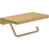 Villeroy & Boch Elements Striking porta rotolo, TVA15202300076, Elements Striking oro spazzolato [Accessori Bagno > Porta Rotolo]