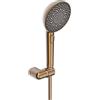 Hansa Aurelia set doccia con supporto, 3 tipi di getto, 4717012081, Aurelia bronzo spazzolato [Rubinetteria Bagno > Set Doccia]