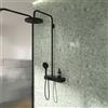 Ideal Standard Solos colonna doccia con termostatico, A7882XG, Solos silk black [Rubinetteria Bagno > Colonne Doccia]