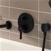 hansgrohe LivaFine rubinetto vasca da incasso, miscelatore monocomando, 72488670, LivaFine nero opaco [Rubinetteria Bagno > Rubinetteria Vasca]