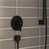 hansgrohe LivaFine rubinetto doccia da incasso con miscelatore, 72666670, LivaFine nero opaco [Rubinetteria Bagno > Rubinetteria Doccia]