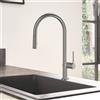 hansgrohe LivaFine rubinetto da cucina, estraibile, orientabile, 72862800, LivaFine acciaio inox spazzolato [Rubinetteria da Cucina > Rubinetti da Cucina]