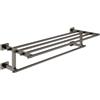 Grohe Essentials Cube mensola portasciugamani, 40512AL1, Essentials Cube hard graphite spazzolato [Accessori Bagno > Portasciugamani]