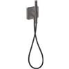 AXOR Citterio C set doccia con presa d'acqua e supporto, 2 tipi di getto, 49626330, Citterio C nero cromato [Rubinetteria Bagno > Set Doccia]