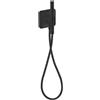 AXOR Citterio C set doccia con presa d'acqua e supporto, 2 tipi di getto, 49626670, Citterio C nero opaco [Rubinetteria Bagno > Set Doccia]