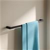 Hewi System 900 Q barra portasciugamani, 900Q30.00260 DC, System 900 Q nero opaco [Accessori Bagno > Portasciugamani]