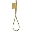 AXOR Citterio C set doccia con presa d'acqua e supporto, 2 tipi di getto, 49626950, Citterio C ottone spazzolato [Rubinetteria Bagno > Set Doccia]
