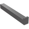 Hewi System 900 Q porta rotolo di riserva, 900Q21.00360 SC, System 900 Q grigio scuro opaco [Accessori Bagno > Porta Rotolo]