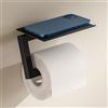 Hewi System 900 Q porta rotolo, 900Q21.00260 DC, System 900 Q nero opaco [Accessori Bagno > Porta Rotolo]