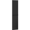 evineo ineo4 set frontale anta per maniglia a profilo, per colonna con 2 ante, BL001359, ineo4 nero opaco [Mobili da Bagno > Ricambi per Mobili da Bagno]