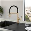 Villeroy & Boch Steel Expert Compact rubinetto da cucina, orientabile, 92730023, Steel Expert Compact oro opaco [Rubinetteria da Cucina > Rubinetti da Cucina]