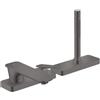 AXOR Citterio C rubinetto bordo vasca, miscelatore monocomando, 49430340, Citterio C nero cromato spazzolato [Rubinetteria Bagno > Rubinetteria Vasca]