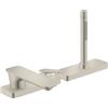 AXOR Citterio C rubinetto bordo vasca, miscelatore monocomando, 49430800, Citterio C acciaio inox spazzolato [Rubinetteria Bagno > Rubinetteria Vasca]