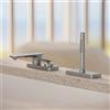 AXOR Citterio C rubinetto bordo vasca Cubic cut miscelatore monocomando, 49431800, Cubic cut Citterio C acciaio inox spazzolato [Rubinetteria Bagno > Rubinetteria Vasca]