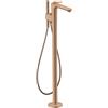 AXOR Citterio C rubinetto vasca a pavimento, miscelatore monocomando, 49440310, Citterio C oro rosso spazzolato [Rubinetteria Bagno > Rubinetteria Vasca]