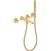 AXOR Citterio C rubinetto vasca da incasso, miscelatore a due comandi, 49480250, Citterio C oro spazzolato [Rubinetteria Bagno > Rubinetteria Vasca]