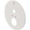 Mariner Eden coaxial ricambio copertura per termostatico rotondo per 3 uscite, RIC0015T3C-BO, Eden coaxial bianco opaco [Rubinetteria Bagno > Ricambi Rubinetteria Bagno]