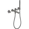 AXOR Citterio C rubinetto vasca da incasso, miscelatore a due comandi, 49480330, Citterio C nero cromato [Rubinetteria Bagno > Rubinetteria Vasca]