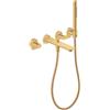AXOR Citterio C rubinetto vasca da incasso Cubic cut miscelatore a due comandi, 49481250, Cubic cut Citterio C oro spazzolato [Rubinetteria Bagno > Rubinetteria Vasca]