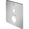 Mariner Eden coaxial ricambio copertura per termostatico squadrato per 2 uscite, RIC0015Q2C-CR, Eden coaxial cromo [Rubinetteria Bagno > Ricambi Rubinetteria Bagno]
