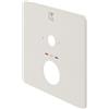 Mariner Eden coaxial ricambio copertura per termostatico squadrato per 2 uscite, RIC0015Q2C-BO, Eden coaxial bianco opaco [Rubinetteria Bagno > Ricambi Rubinetteria Bagno]