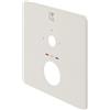 Mariner Eden coaxial ricambio copertura per termostatico squadrato per 3 uscite, RIC0015Q3C-BO, Eden coaxial bianco opaco [Rubinetteria Bagno > Ricambi Rubinetteria Bagno]