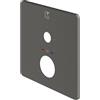 Mariner Eden coaxial ricambio copertura per termostatico squadrato per 3 uscite, RIC0015Q3C-GR, Eden coaxial grafite opaco [Rubinetteria Bagno > Ricambi Rubinetteria Bagno]