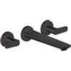 AXOR Citterio C rubinetto vasca da incasso Cubic cut miscelatore a due comandi, 49483670, Cubic cut Citterio C nero opaco [Rubinetteria Bagno > Rubinetteria Vasca]