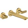 AXOR Citterio C rubinetto vasca da incasso Cubic cut miscelatore a due comandi, 49483990, Cubic cut Citterio C oro [Rubinetteria Bagno > Rubinetteria Vasca]