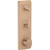AXOR Citterio C termostatico, per vasca e doccia, 49700310, Citterio C oro rosso spazzolato [Rubinetteria Bagno > Rubinetteria Doccia]